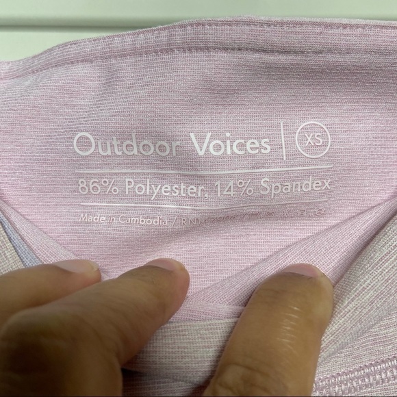 Outdoor Voices Cropped Leggings XS - Picture 3 of 6